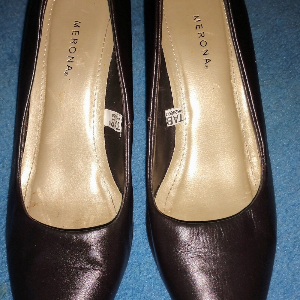 Brown Merona brand heels